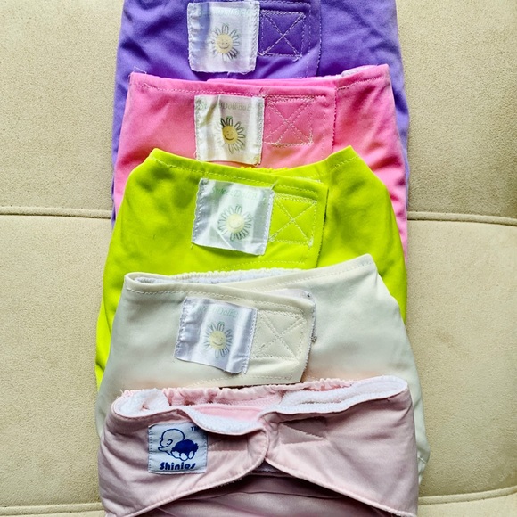 Sweet Doll Baby Other - 5 Diaper Covers/10 inserts